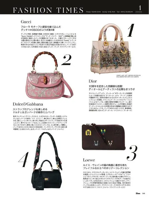 25ans 2026年01月号 FASHION TIMES
January
摄影：KEVIN C