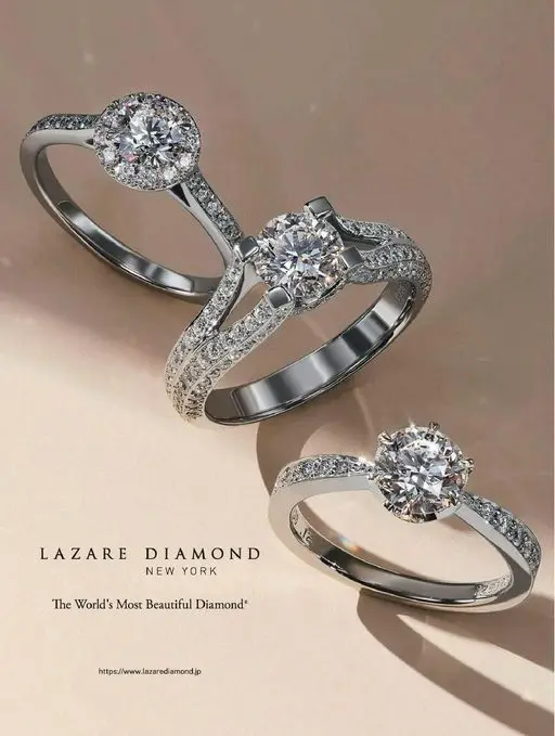 25ans 2026年02月号 LAZARE DIAMOND
世界上最美的钻石*
NEWYORK