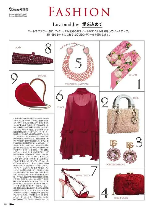 25ans 2026年02月号 25ans 外商部
造型：ERIKO MORISO
摄影：KEI