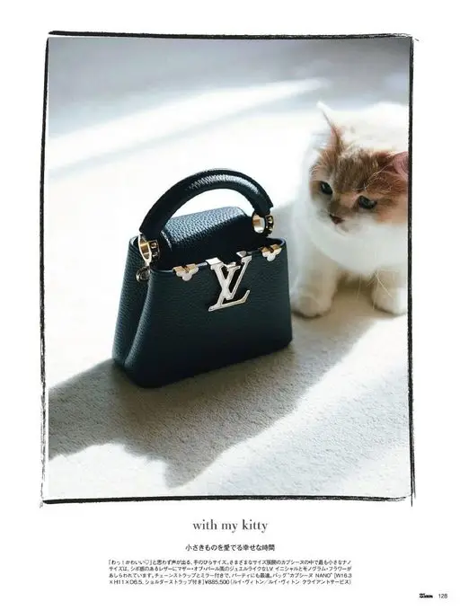 25ans 2026年02月号 with my kitty
把玩小物件的幸福时光

“哇！好可爱