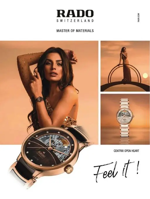 25ans 2026年04月号 RADO
SWITZERLAND
MASTER OF MATER