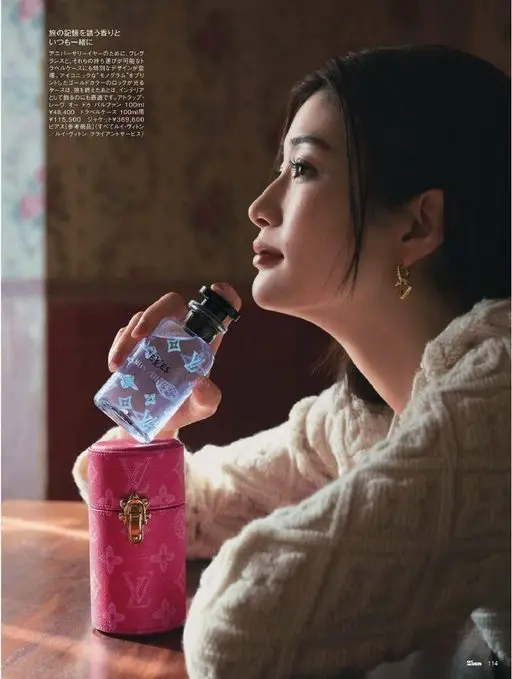25ans 2026年04月号 场景。标志性的“Monogram”印花
始终相伴
旅行结束后，盒