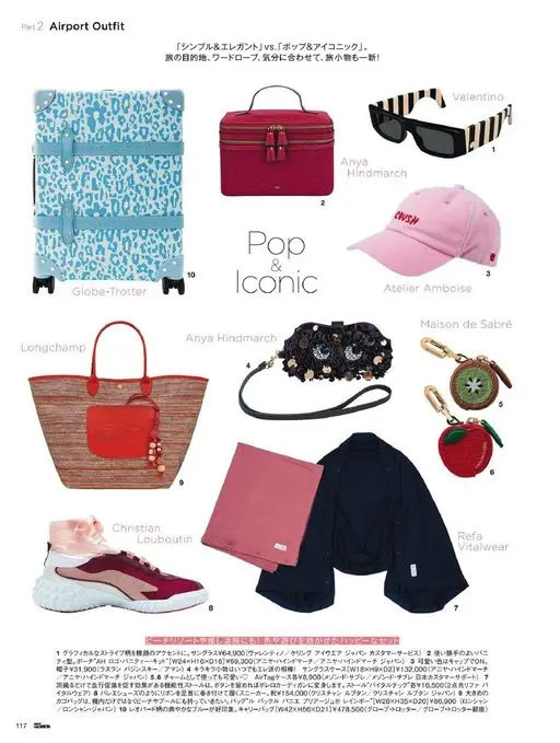 25ans 2026年05月号 Part2 Airport Outfit
配合旅行目的地、衣橱和