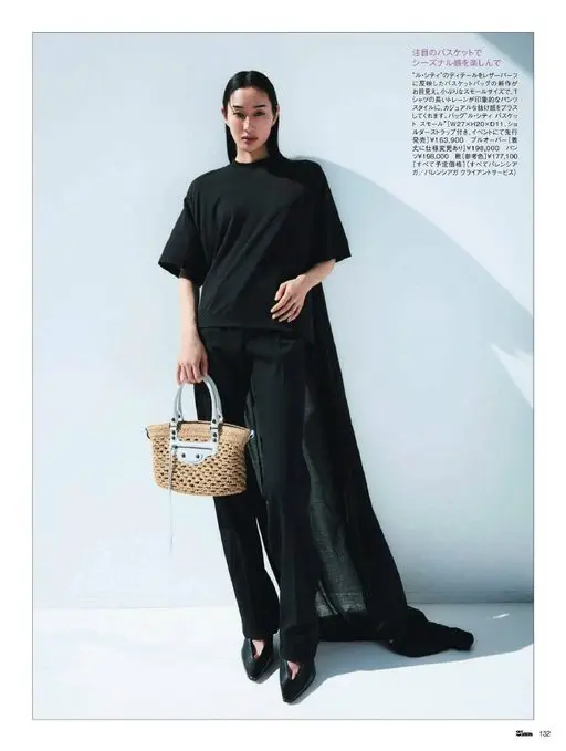 25ans 2026年05月号 用一款吸睛的篮子包，享受季节感。

将“Le City”的细节融