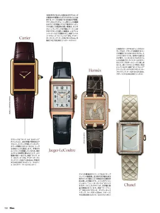 25ans 2026年05月号 Cartier
特色在于可将表壳翻转过来的结构。这款诞生于193