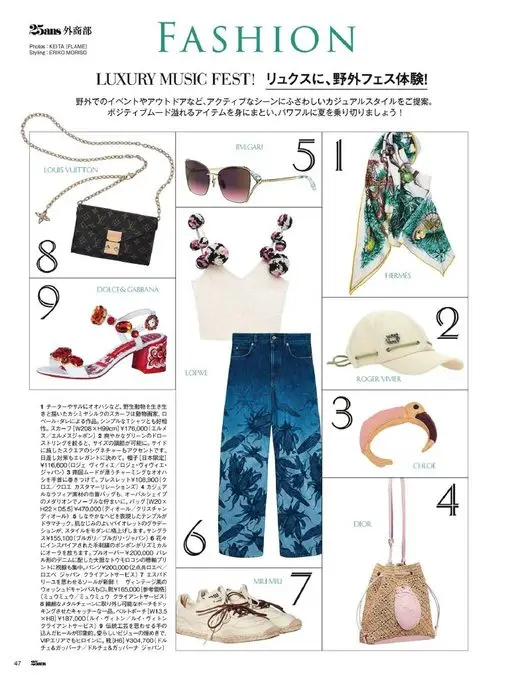 25ans 2026年07月号 25ans 外商部
造型：ERIKO MORISO
摄影：KEI