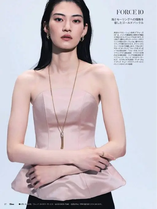 25ans 2026年07月号 寄宿着对大海与帆船热爱的金色带扣
FORCE10