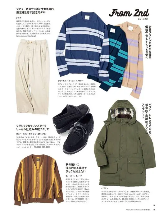 2nd 2026年12月号 シオタ
穿上出道时的 Weapon 面料
直营店 5 周年纪念款