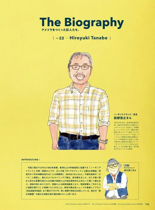 2nd 2026年12月号 The Biography
打造出美式传统风格的巨人们。
（22