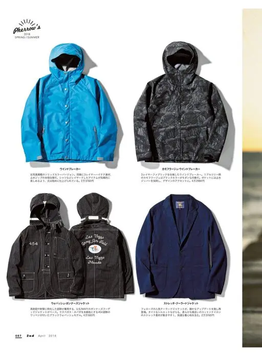 2nd 2026年12月号 Pherrow's
SPRING/SUMMER
2018