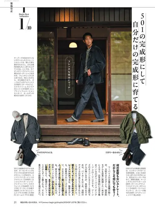 Begin 2026年12月号 FASHION ASSETS
Begin Best
Authen