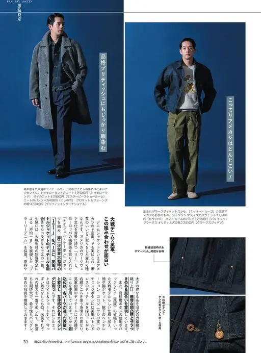 Begin 2026年12月号 源自英军的硬朗细节，在上乘单品中化作恰到好处的点缀。Tomorr