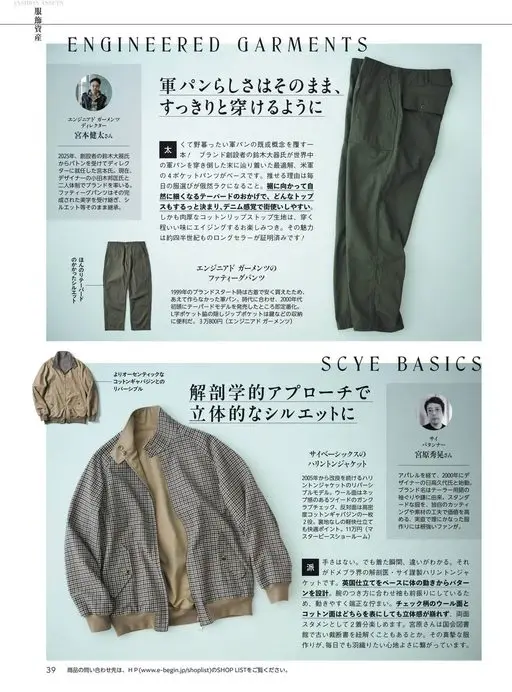 Begin 2026年12月号 FASHIONASSETS