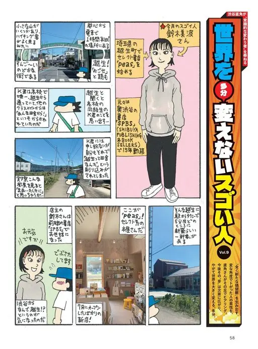 Begin 2026年12月号 有几位徒步客。真是个好地方啊。是座小城，常有小山的……常有小山的