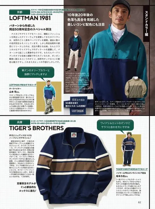 Begin 2026年12月号 LOFTMAN1981
京都
LOFTMAN1981 京都府京都