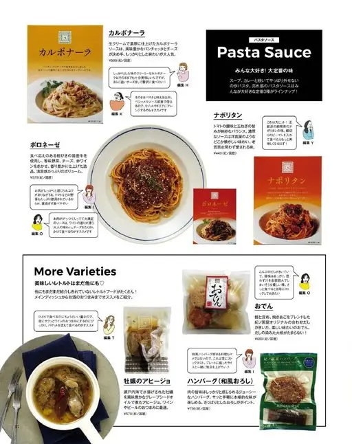 otona MUSE 2026年02月号 用鲜奶油做得浓郁醇厚的卡邦尼意面。酱汁以风味十足的意式培根（pa