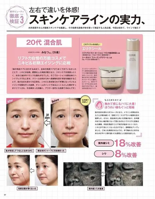 VOCE 2026年12月号 验证彻底。新品美妆 PART。护肤系列的真实实力——水井真理子精